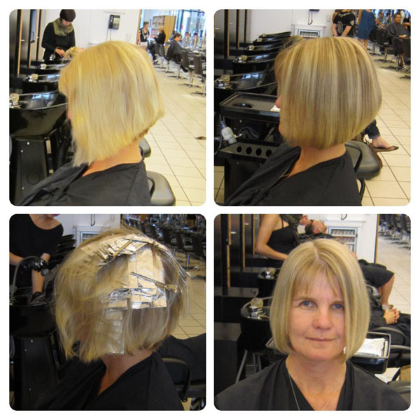 Left: before, Right: after