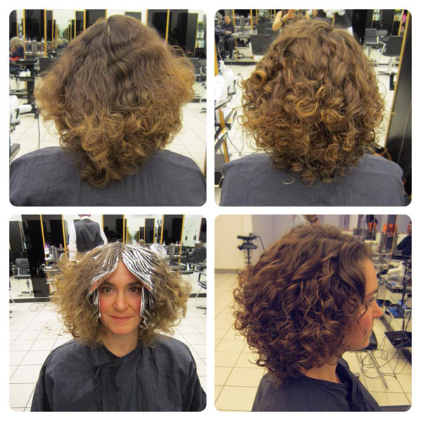 Left: before, Right: after