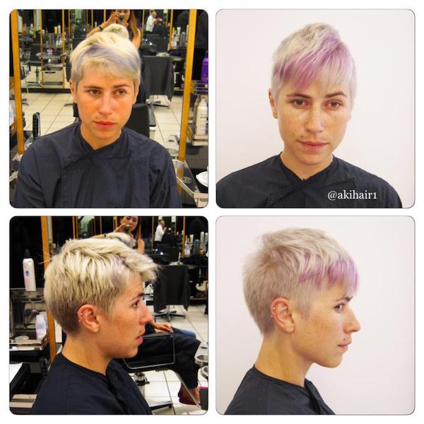 bleach and tone with panels